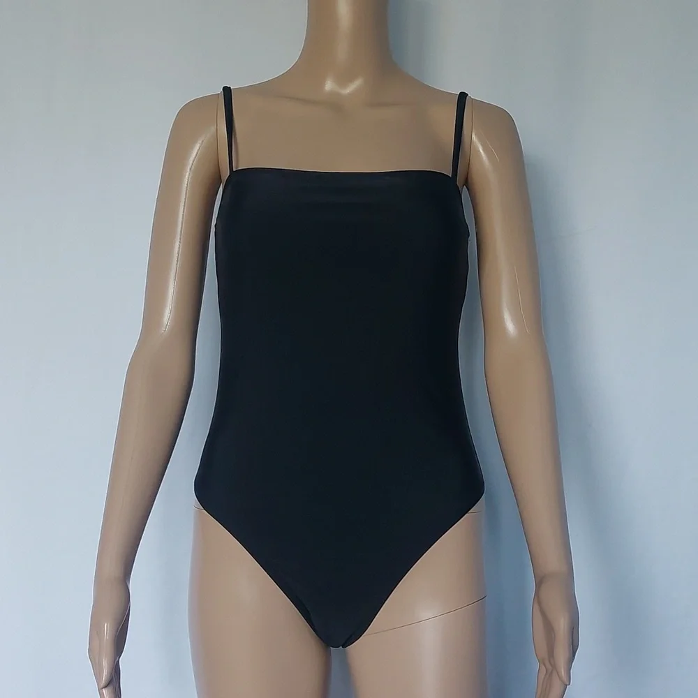 Relleciga one piece Bikini women's‎ black size M